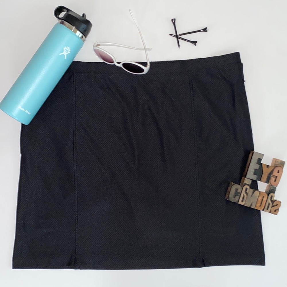 ⛳️MONTEREY Woman’s Pull-On Golf Skirt/Skort in Black